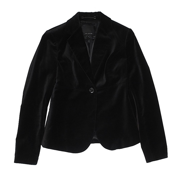 EUC The Limited Black Velvet Blazer Size 2. - Picture 1 of 2